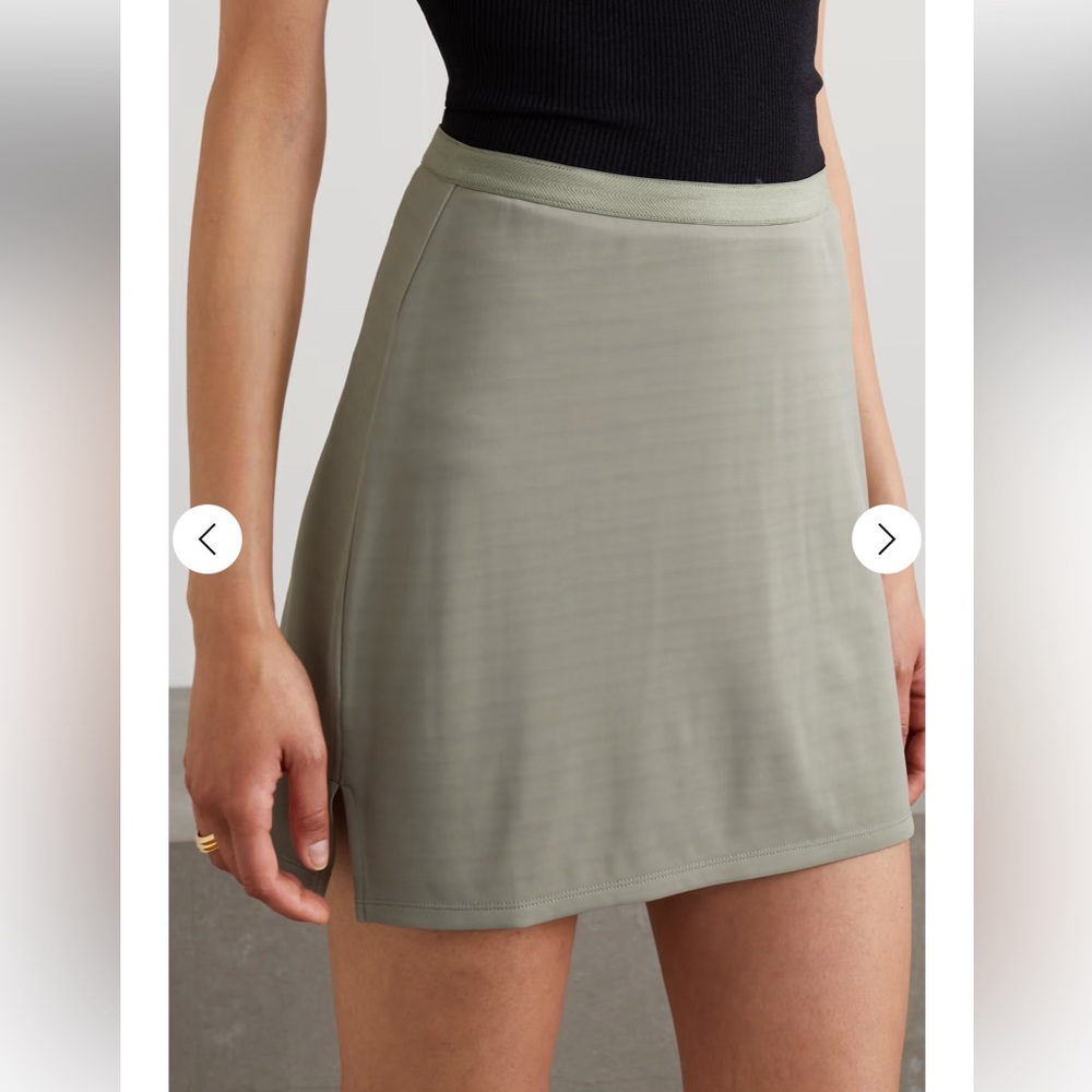 Anine Bing Elise skirt in Green Khaki new with tags - Picture 4 of 7
